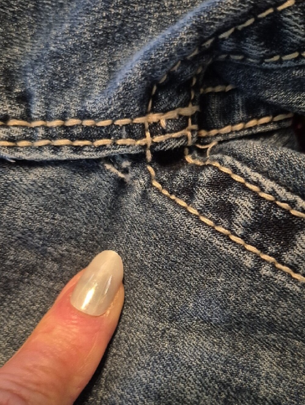 Miss Me Booycut Jeans Fleur-de-Lis Embellished emblemon Back Pockets.y2k.(2083C) - Picture 12 of 14